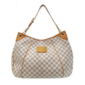 Louis Vuitton White Bag Damier Azur Galliera GM Shoulder
